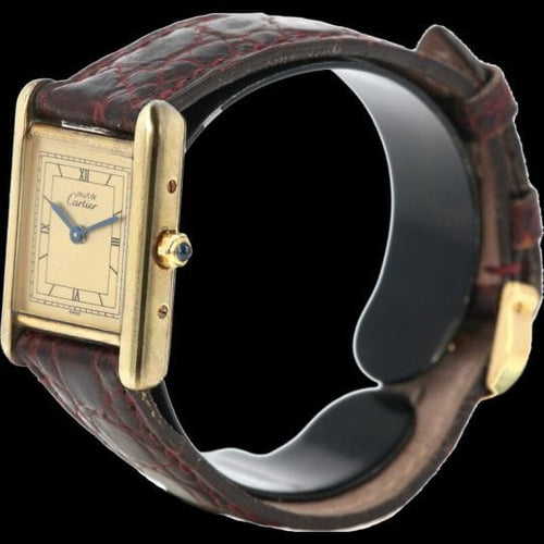 Montre Cartier Montre Tank Vermeil 58 Facettes MT44890