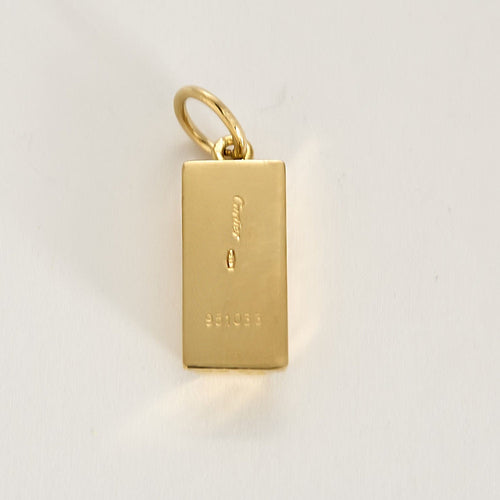 Pendentif Cartier - Pendentif lingot en or jaune 58 Facettes DADB-13