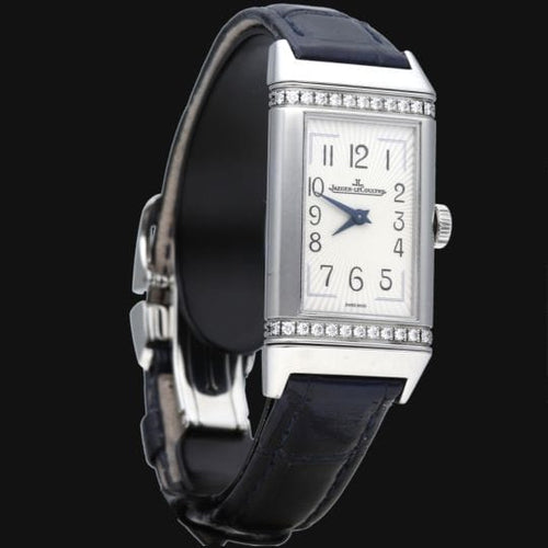 Montre Jaeger Lecoultre Montre Reverso Dame 58 Facettes MT43195