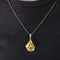 Pendentif Pendentif d'Artiste Or Jaune Diamant 58 Facettes