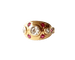Bague 51 Bague or jaune 18K - Diamants et rubis 58 Facettes