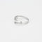 Bague 54.5 Bague or blanc diamants 58 Facettes LP1019