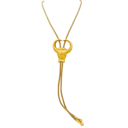 Collier Collier LALAOUNIS, « Taureau », or jaune. 58 Facettes 34905