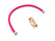 Bracelet bracelet FRED force 10 gm 0b0007 manille en or rose 18k cordon rose 58 Facettes 271114