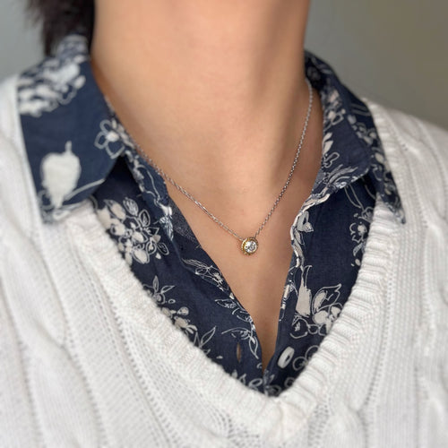 Collier Collier Pendentif - Or & Diamant 0,85 carat 58 Facettes 250340R