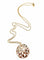 Collier BVLGARI - Collection Intarsio, sautoir or rose, nacre et diamants 58 Facettes