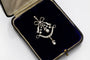 Pendentif Pendentif antique en or avec diamants et perles 58 Facettes 10231
