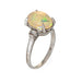 Ring 52 Opal diamond ring 2,75 ct platinum 58 Facettes G11958