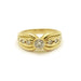 Bague Bague or jaune diamants 58 Facettes 160242R