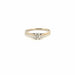 Bague 55 Solitaire Or Blanc 18k & Diamant 58 Facettes 22-GS29578