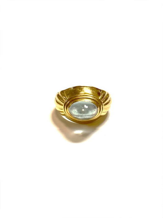 Bague 50 BOUCHERON - Bague Jaïpur Aigue-marine 58 Facettes REF24047-211