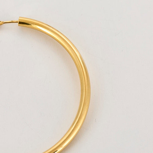 Anneaux d'oreilles or jaune 58 Facettes THI0203