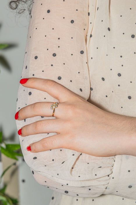 Bague Or jaune Diamant