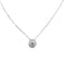 Collier Collier en or blanc avec un diamant de 0,44 ct 58 Facettes 50