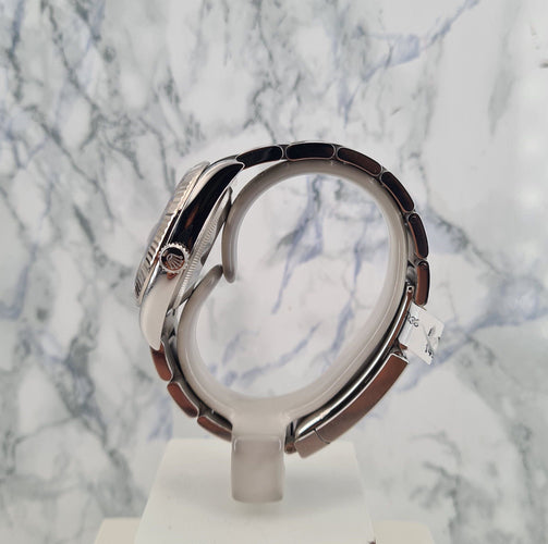 Montre ROLEX - Montre DateJust 36 Bleu Diamants 58 Facettes 126234-1-1