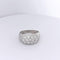 Bague 51 Bague en or blanc et diamants 58 Facettes 16705