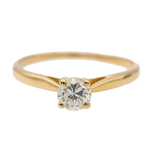 Bague 53 Bague Solitaire Or jaune Diamant 58 Facettes 3009542CN