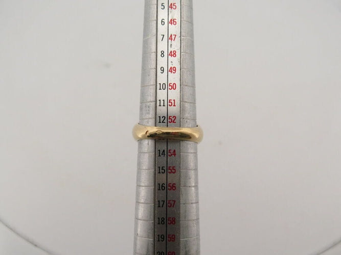 Bague 53 vintage bague HERMES cabochon lapis lazuli en or jaune 18k t 53 ecrin 58 Facettes 267840