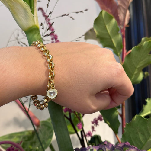 Bracelet CHOPARD - Bracelet à breloques Happy Diamonds en or jaune 58 Facettes 4138A7A1137D4CD5891316AA5B2038C7