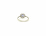 Bague Bague en or blanc avec diamants et tanzanite 58 Facettes