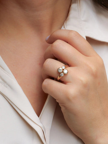 Bague Bague toi et moi diamants 58 Facettes J388