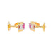 Boucles d'oreilles Boucles d'oreilles Puces Or jaune Rubis 58 Facettes 3530300CN