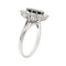 Bague Bague avec saphir et diamants 58 Facettes 29746