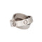 Bague 53 CARTIER - Bague Secret Love en or blanc 58 Facettes G13772