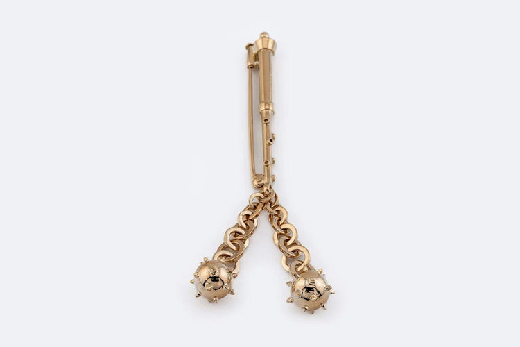 Broche Oro Giallo Broche vintage en or jaune 58 Facettes SPL101