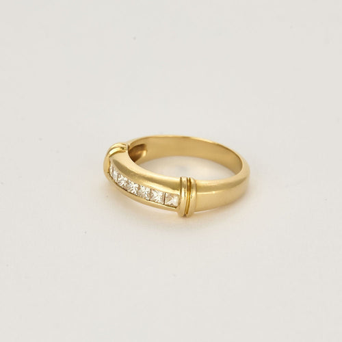 Bague 54 Bague en Or jaune 18k 58 Facettes TOU13462