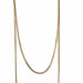 Curb chain necklace 58 Facettes REF2356-82