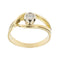 Bague 57 Bague solitaire avec diamant 58 Facettes 25527