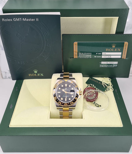 Montre ROLEX - Montre GMT-Master II Céramique 58 Facettes 116713LN