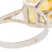 Bague 55 Bague Or blanc Citrine 58 Facettes 2830638CN