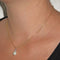 Pendentif Pendentif Or blanc, Perle et Diamant 58 Facettes 07-098-5387566