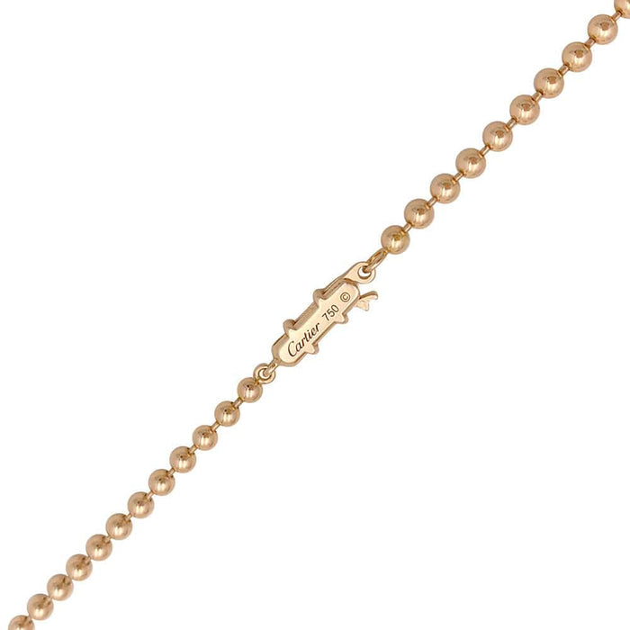 Collier Collier Cartier "Evasion Joaillière" or rose, diamants, pierres de couleurs. 58 Facettes 33916