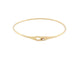 Bracelet bracelet DINH VAN serrure jonc 334106 16.5 en or jaune 18k diamant 58 Facettes 267592