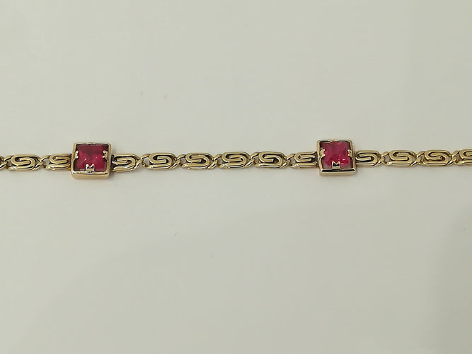 Bracelet Bracelet Ancien Or Jaune 58 Facettes