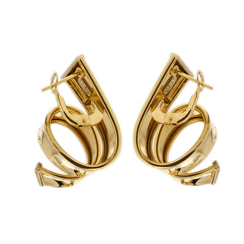 Boucles d'oreilles Boucles d'oreilles Ondes 58 Facettes 30294