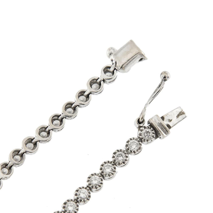 Bracelet Bracelet tennis avec diamants de 2,76 ct 58 Facettes