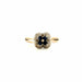 Bague 61 Bague Or Blanc Saphirs et Diamants 58 Facettes 56-GS28799