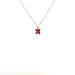 Collier Collier Or Jaune 18k Rubis & Diamants 58 Facettes CO-GS35507