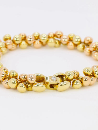 Bracelet Bracelet Chimento or jaune & rose 58 Facettes J222