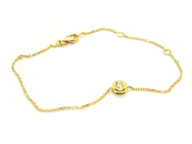 Bracelet Bracelet Or jaune Diamant 58 Facettes 578988RV