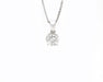 Collier Collana punto luce in oro con diamante Ct 1,21 58 Facettes