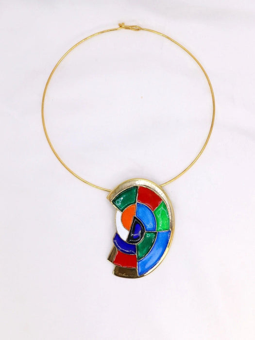 Pendentif Pendentif broche SONIA DELAUNAY Edition ARTCURIAL 58 Facettes 1028.8