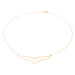 Collier Ginette NY Collier Wise Or rose 58 Facettes 1964453CN