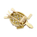 Broche Broche Cartier vintage, "Tortue", or jaune et diamants. 58 Facettes 33394