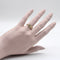 Bague 14K Yellow Gold Hand Engraved Lucky Nail Ring with Diamonds 58 Facettes