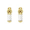 Boucles d'oreilles Bulgari Chandra Porcelain Gold Demi Parure 58 Facettes